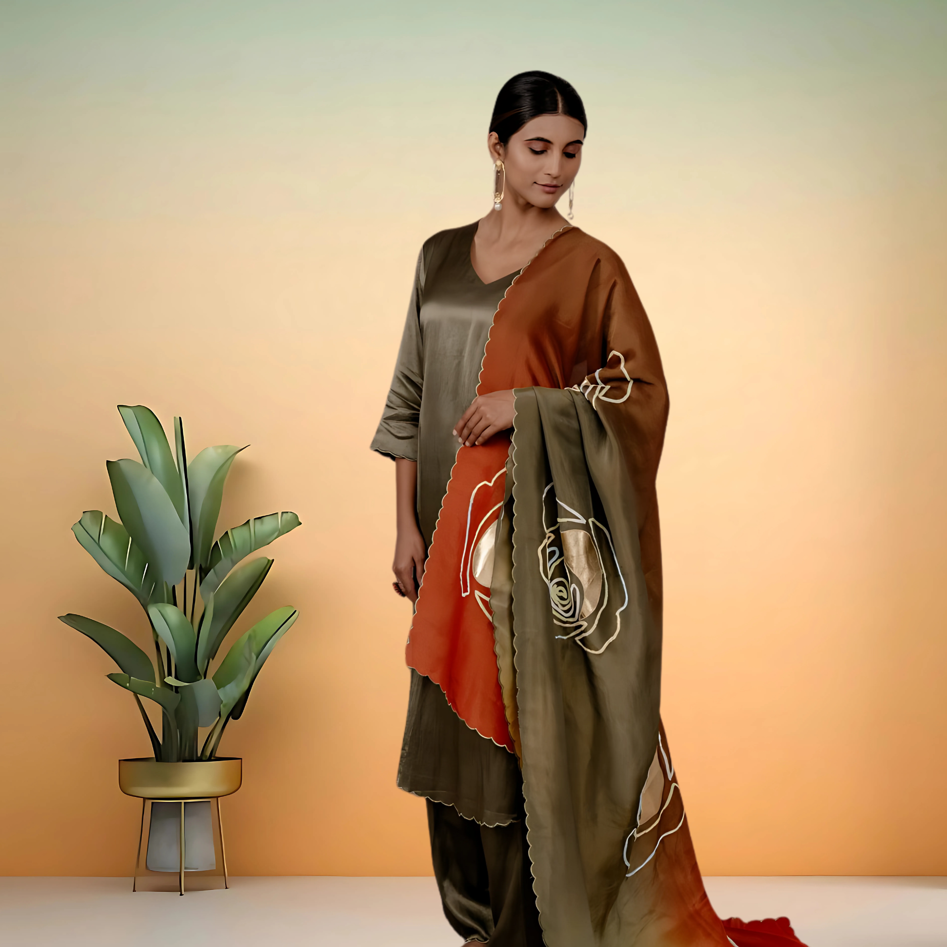 Designer Palazzo Set