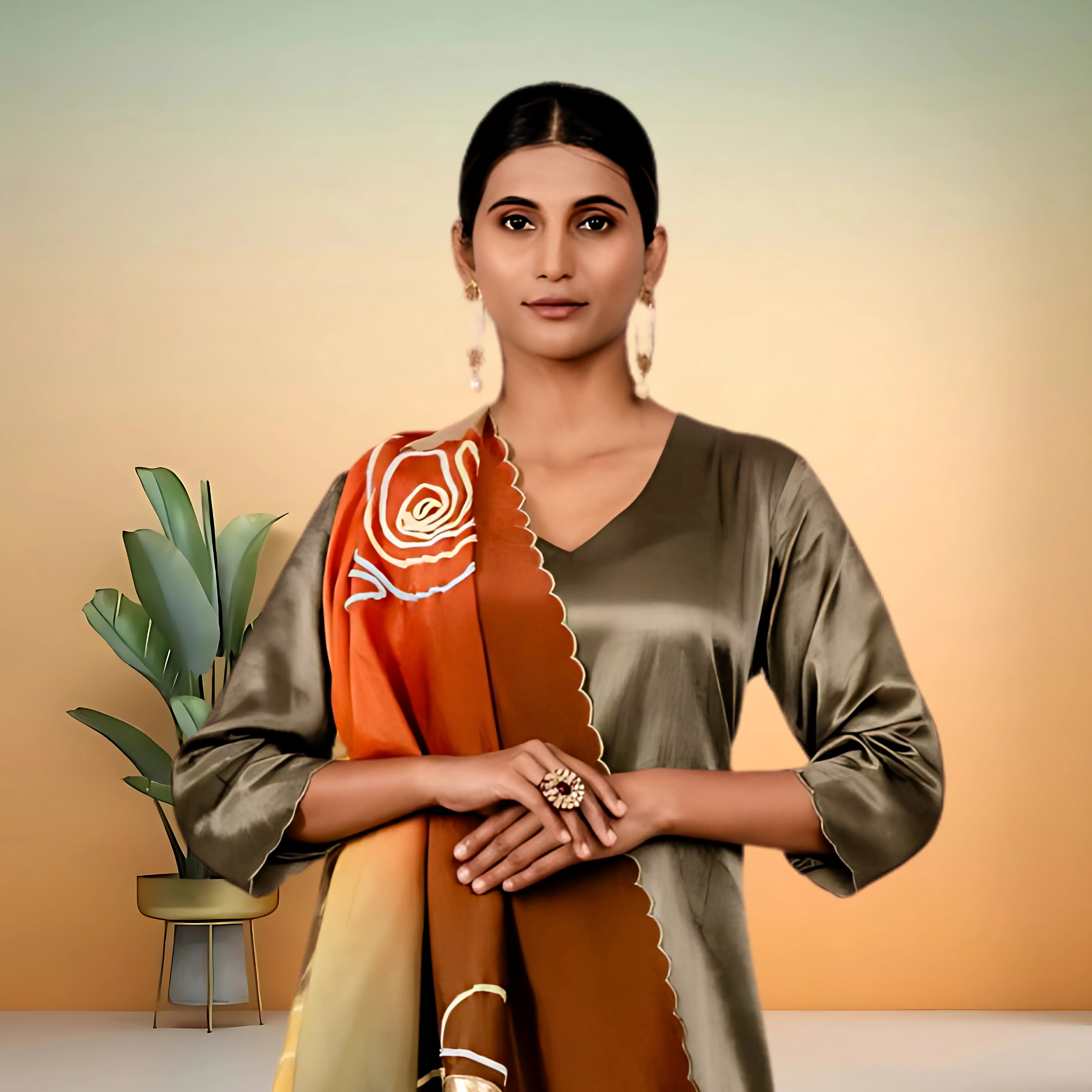 Designer Palazzo Set