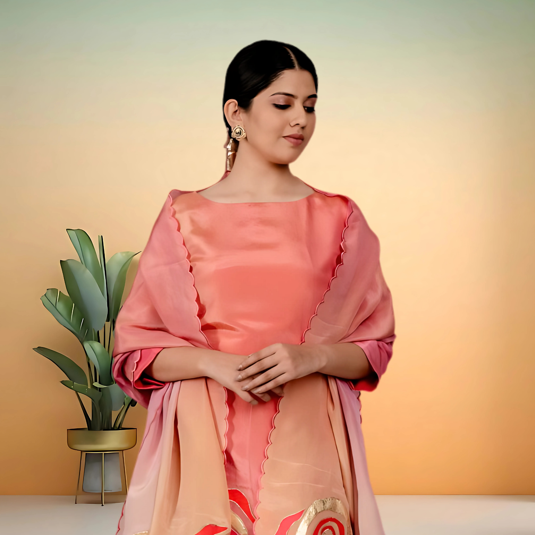 Designer Palazzo Set