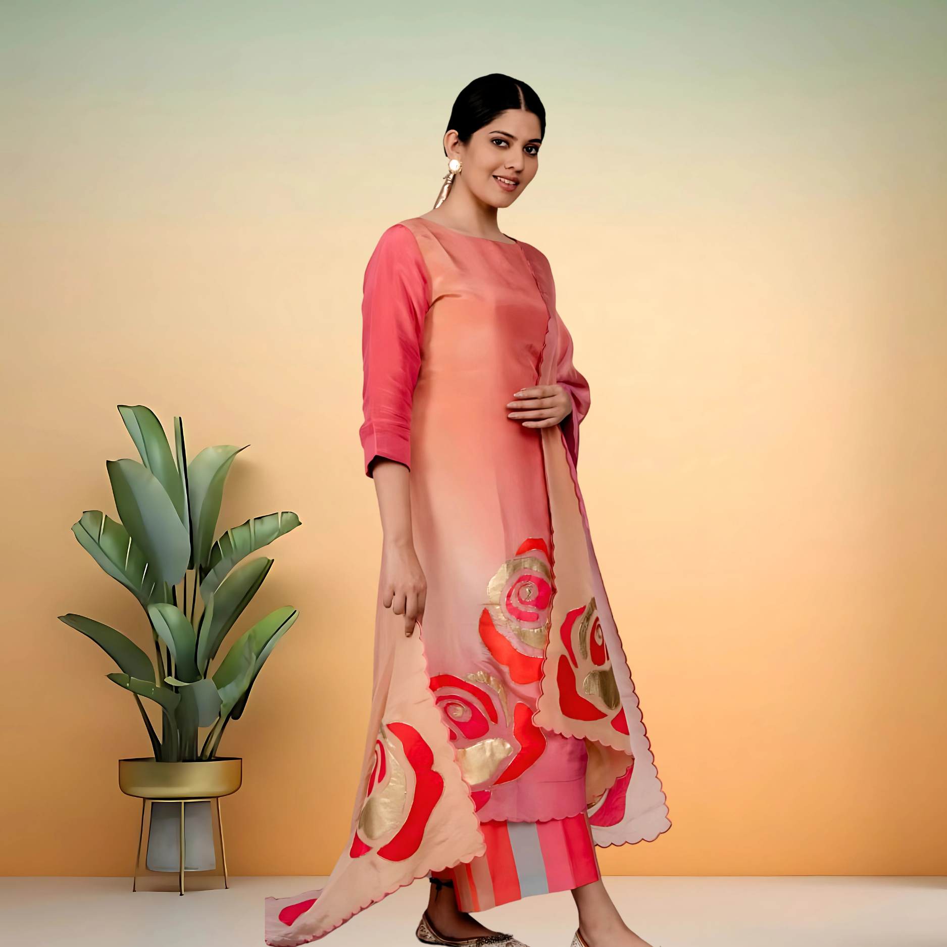 Designer Palazzo Set