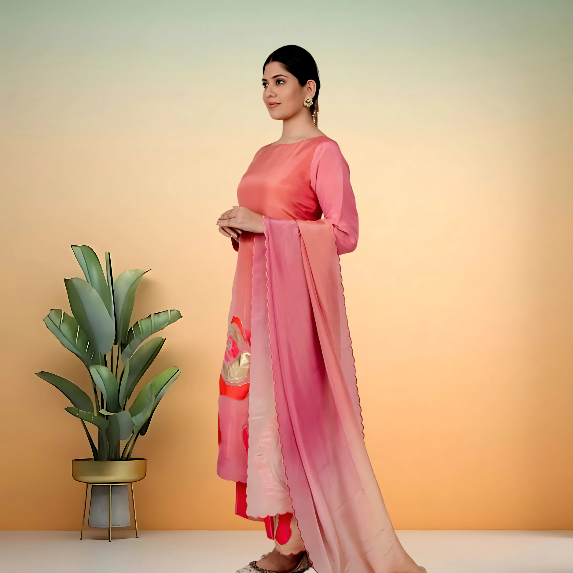 Designer Palazzo Set